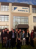 Дилеры Дайкин посетили завод Daikin в г. Ostende в Бельгии